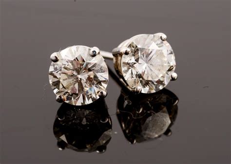 fake black diamond earrings